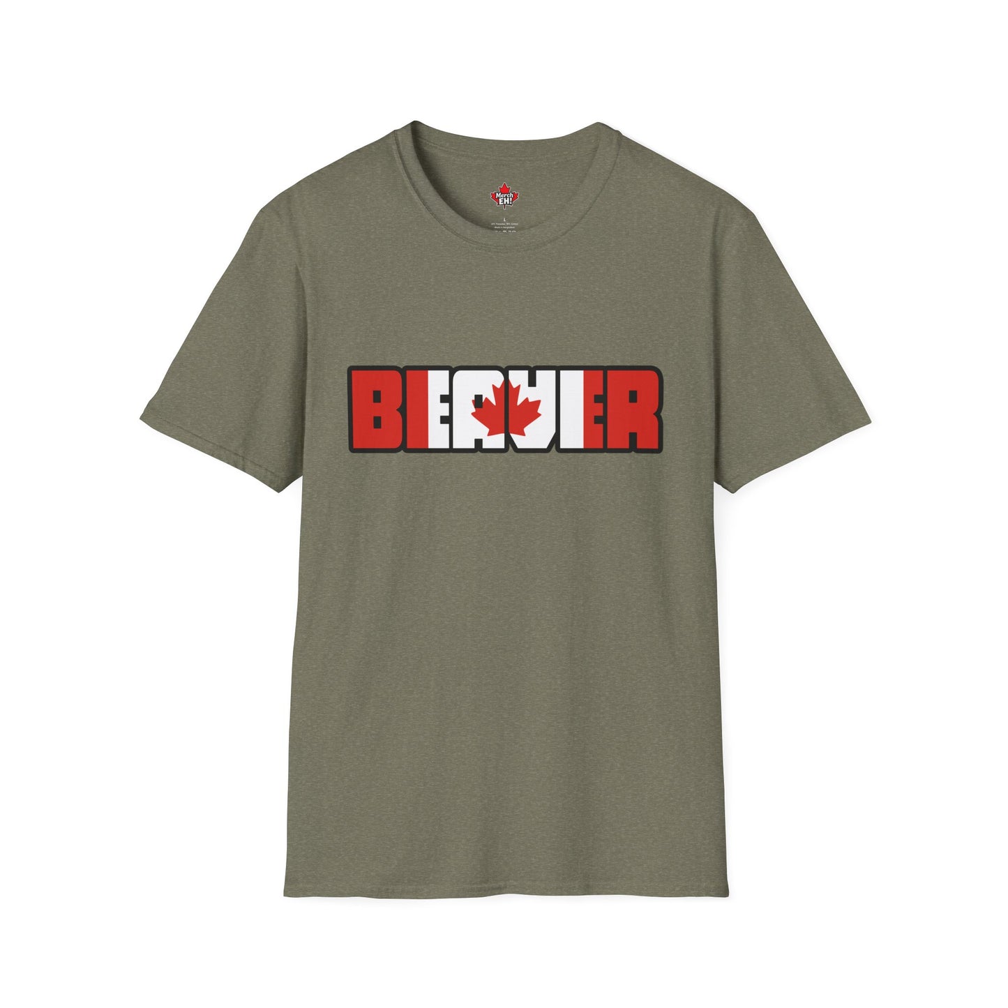 Flag Tags (Beaver)- T-Shirt